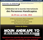HandiScoop numéro 13: Octobre 2014, bulletin mensuel du BSEIPH