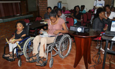 Des femmes handicapées formées à être autonomes